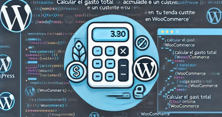 Calcular el gasto total acumulado de un cliente en tu tienda online WooCommerce